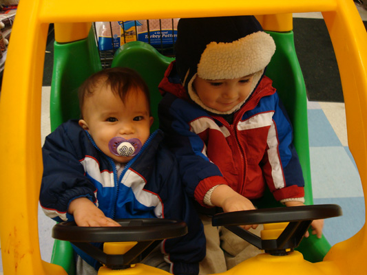 Nate and Maddy in Car